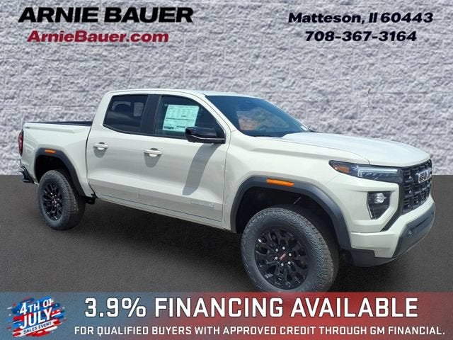 2026 GMC Canyon Elevation in Coastal Dune — front three-quarter view