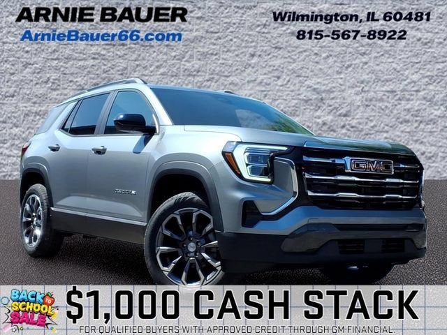2027 GMC Terrain FWD Elevation in Sterling Metallic — front three-quarter view