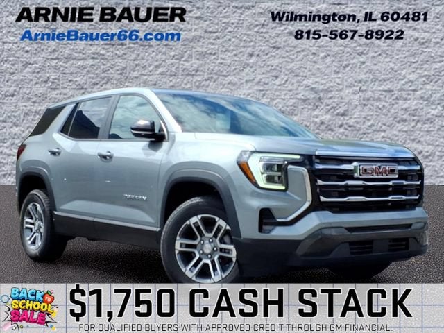 2026 GMC Terrain Elevation in Sterling Metallic — front three-quarter view